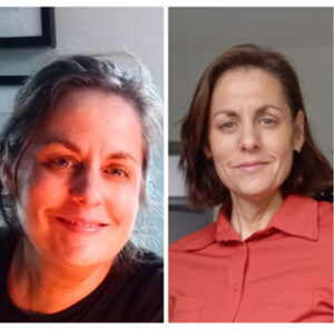 Before and after comparison of Deb’s face, showing her physical transformation and increased vitality after applying her own method.